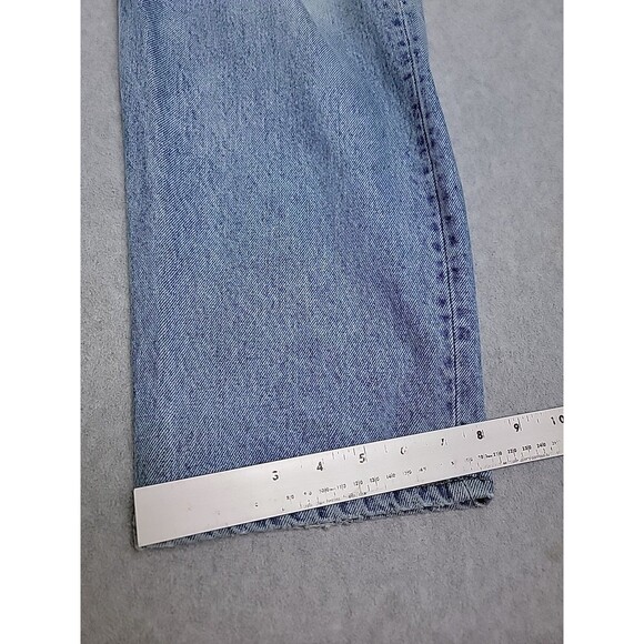 Vintage Levis 550 Jeans Mens 38 36x31 Baggy Taper High Distressed USA Workwear - Picture 4 of 16